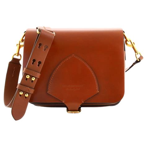 square satchel in leather burberry|authentic Burberry crossbody.